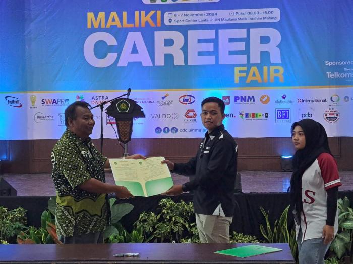 Jembatani Alumni dengan Dunia Kerja, CDC UIN Malang Sukses Gelar Maliki Career Fair